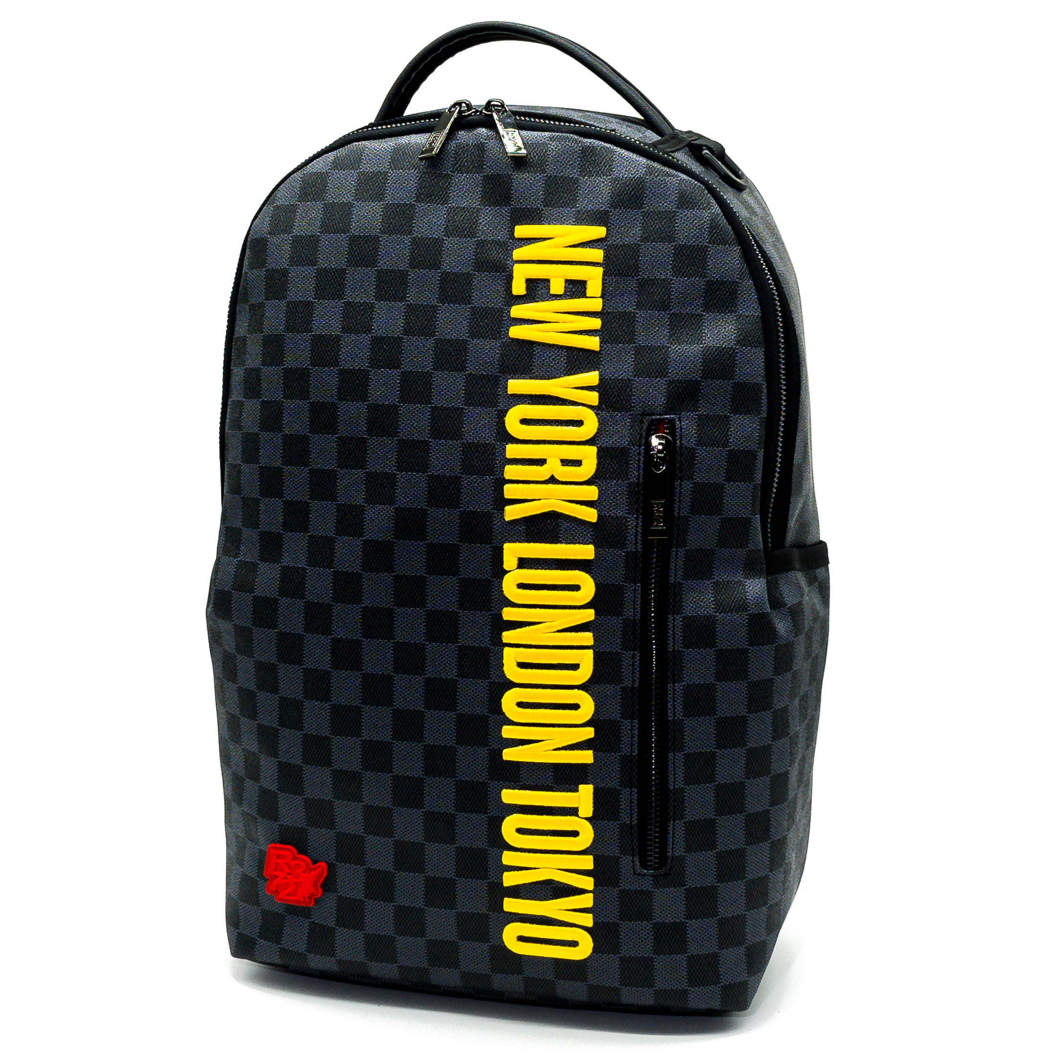 Zaino R372 BACKPACK EMBROIDERY BLACK