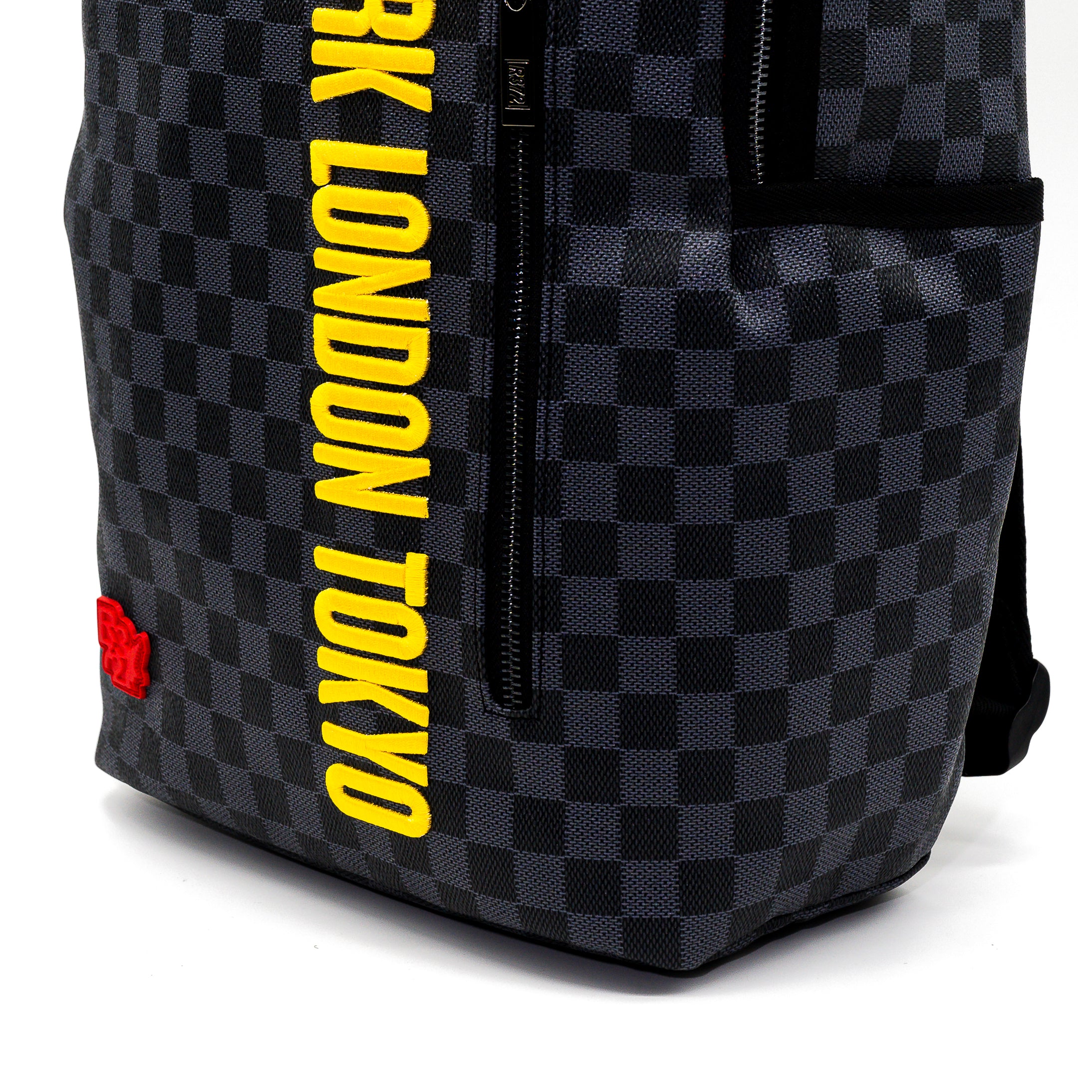 Zaino R372 BACKPACK EMBROIDERY BLACK