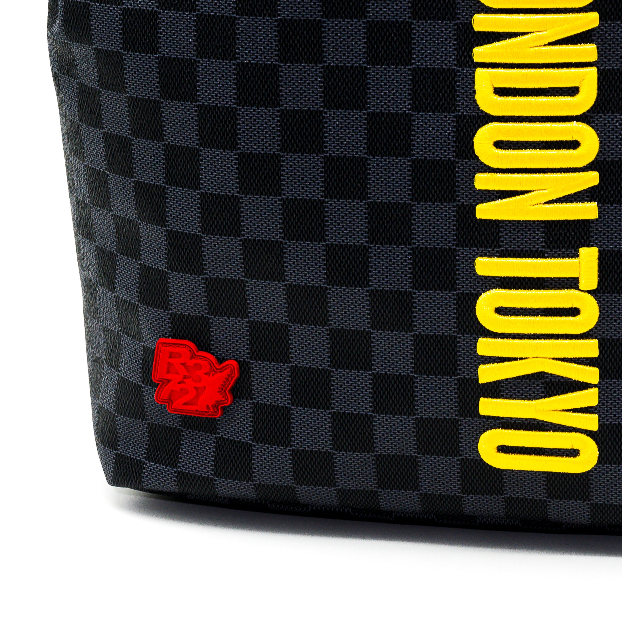 Zaino R372 BACKPACK EMBROIDERY BLACK