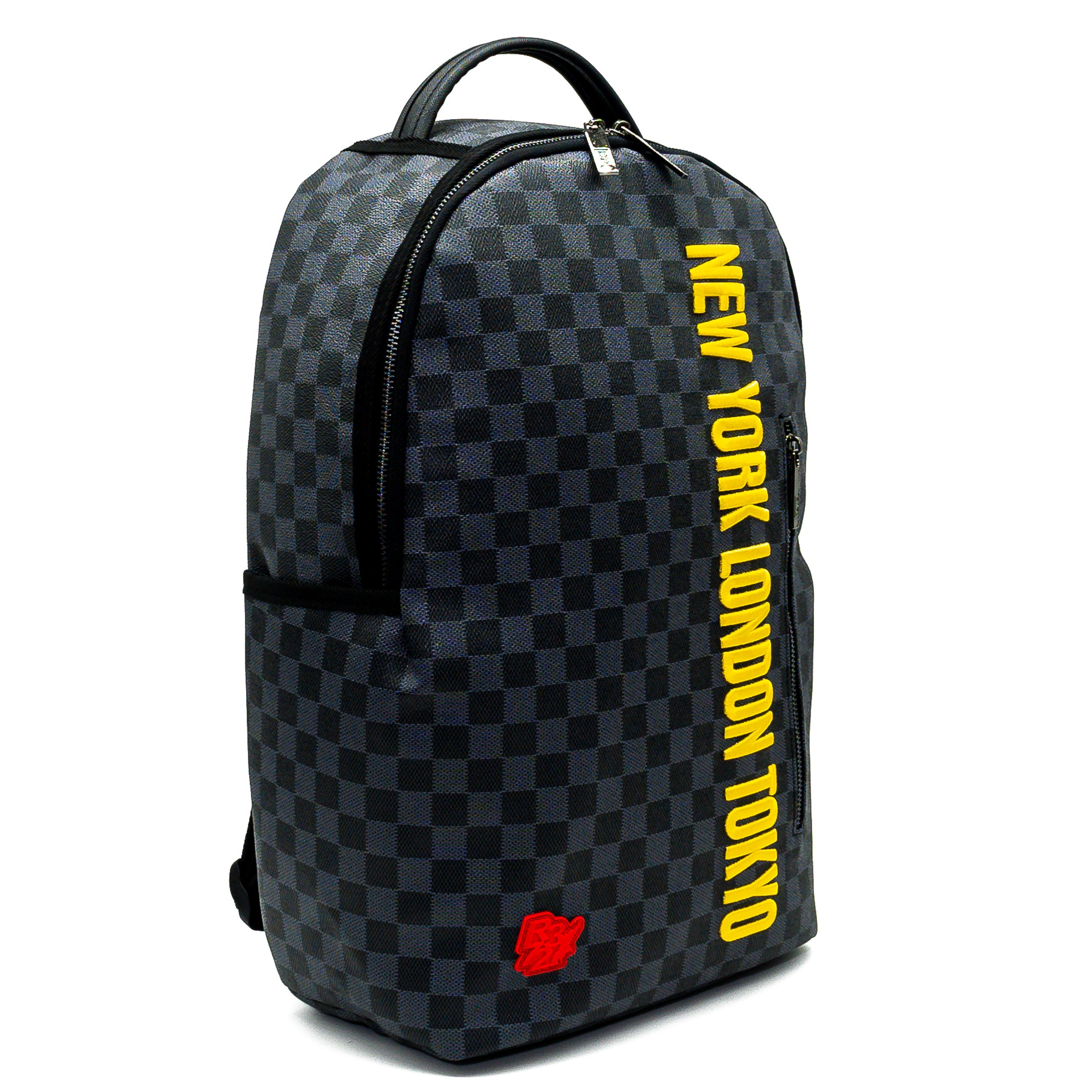 Zaino R372 BACKPACK EMBROIDERY BLACK