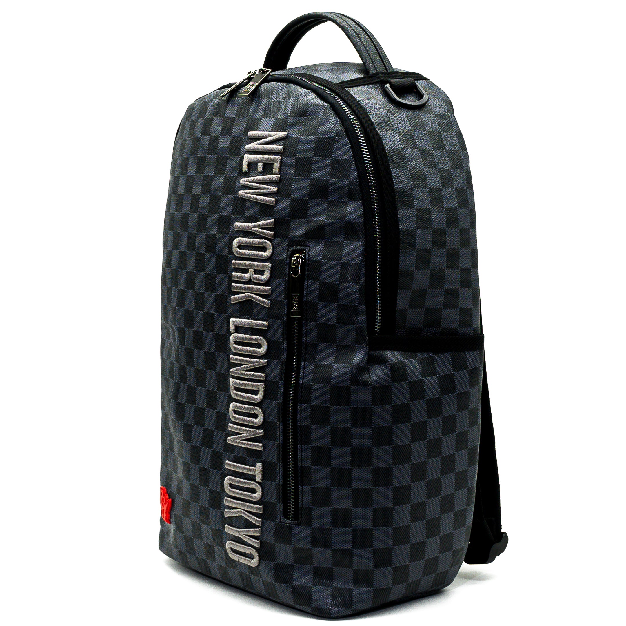 Zaino R372 BACKPACK EMBROIDERY BLACK