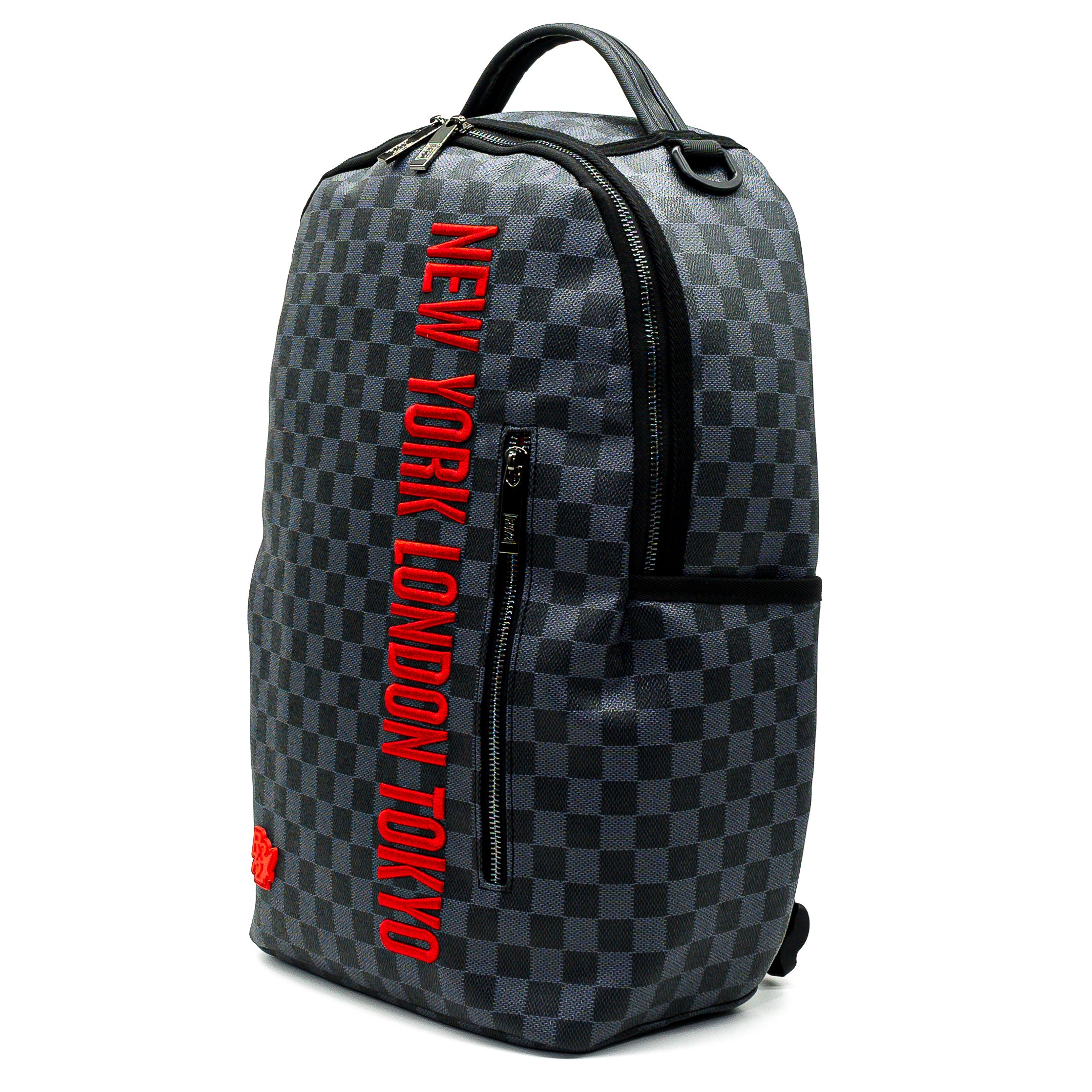 Zaino R372 BACKPACK EMBROIDERY BLACK