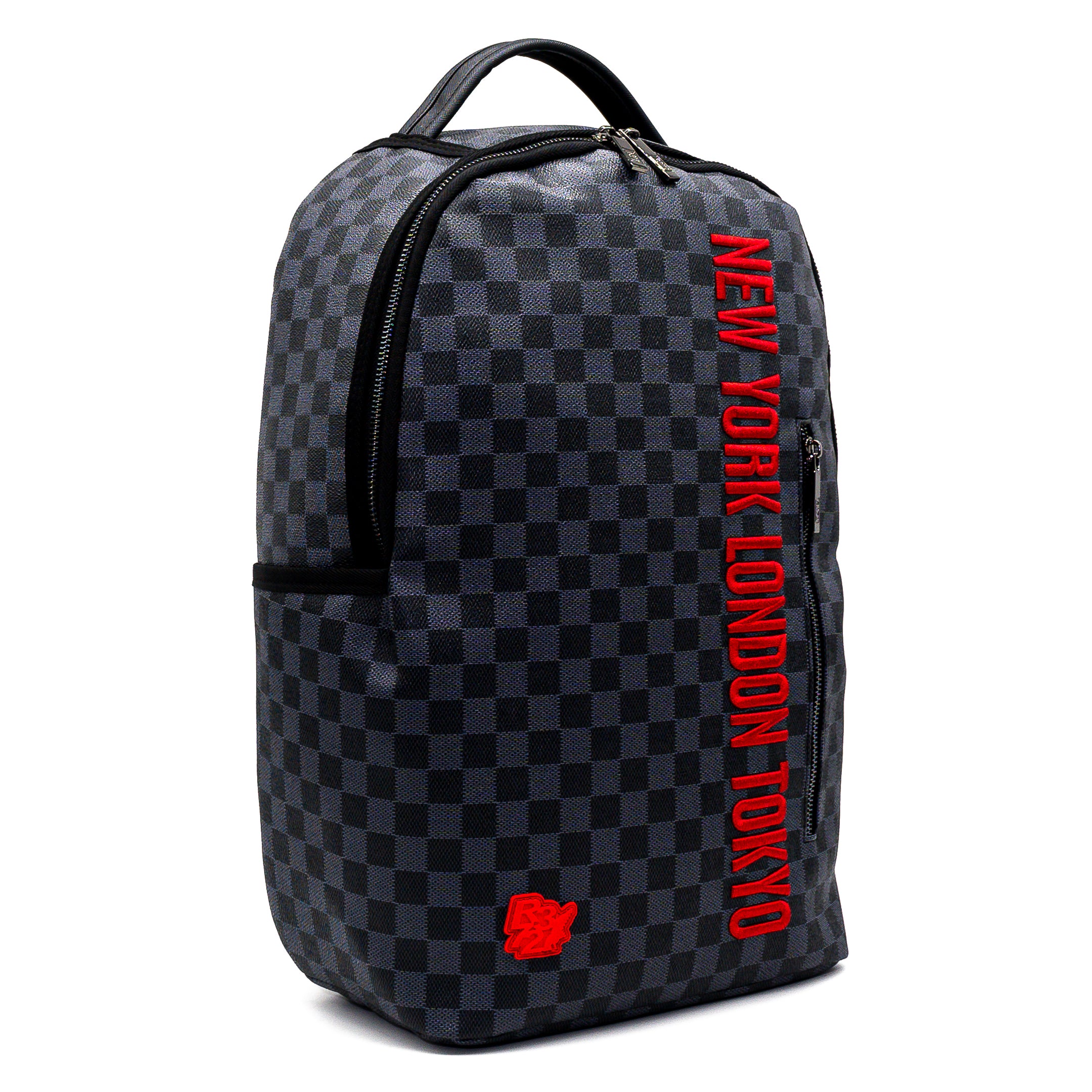 Zaino R372 BACKPACK EMBROIDERY BLACK