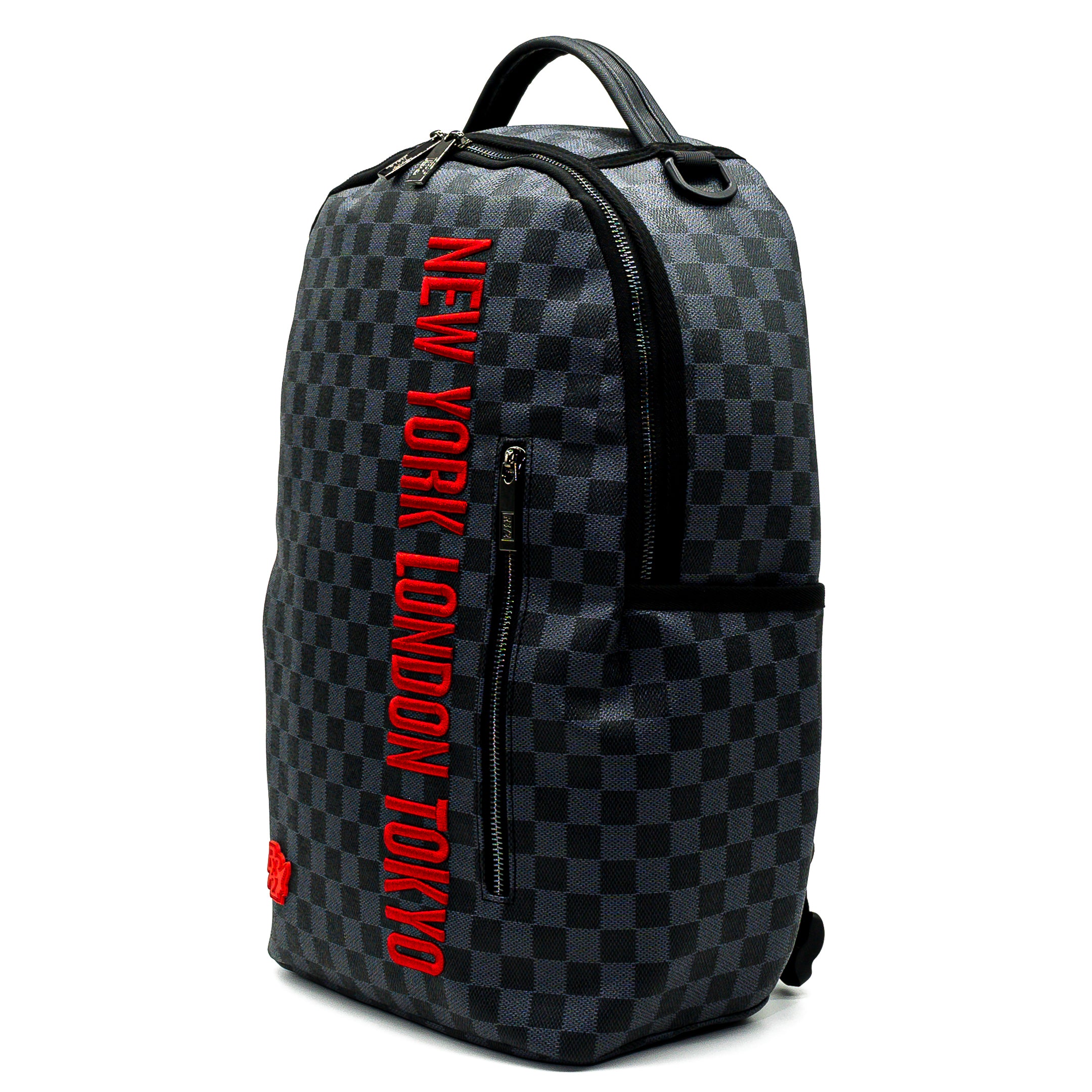 Zaino R372 BACKPACK EMBROIDERY BLACK