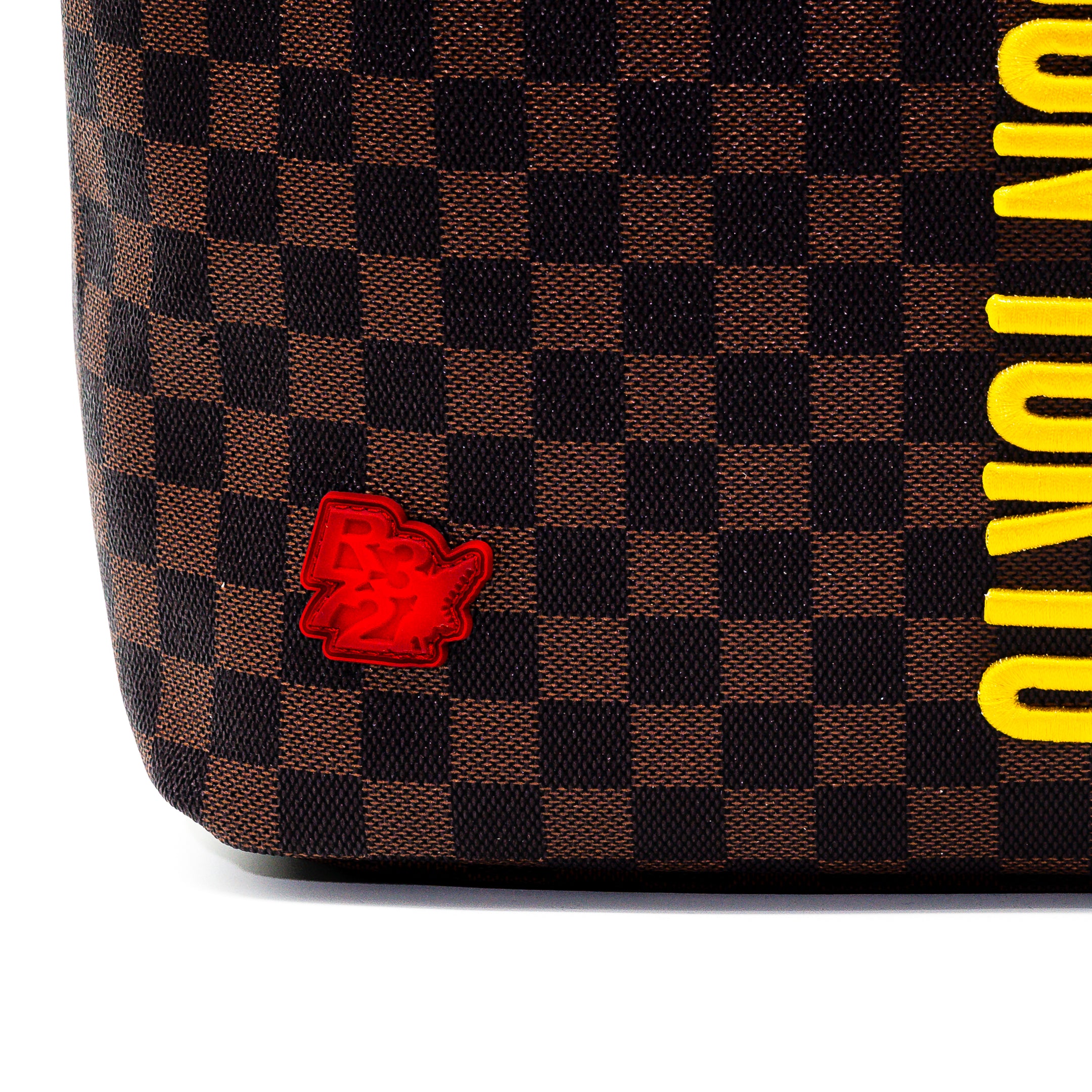 Zaino R372 BACKPACK EMBROIDERY BROWN