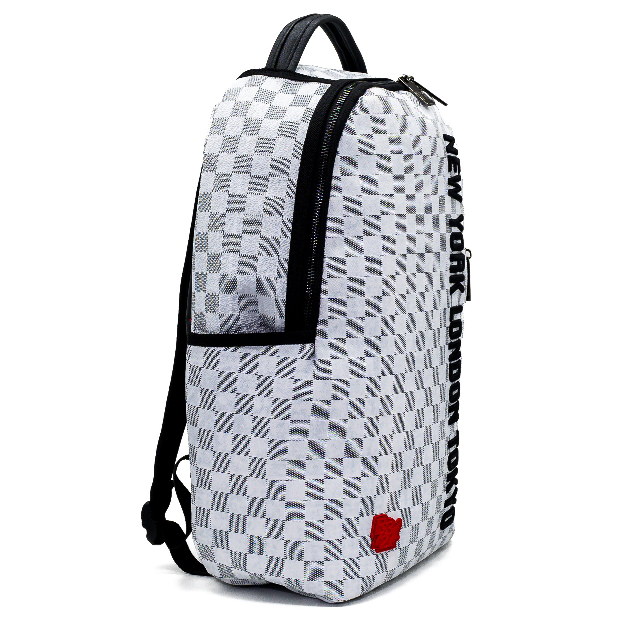 Zaino R372 BACKPACK EMBROIDERY WHITE