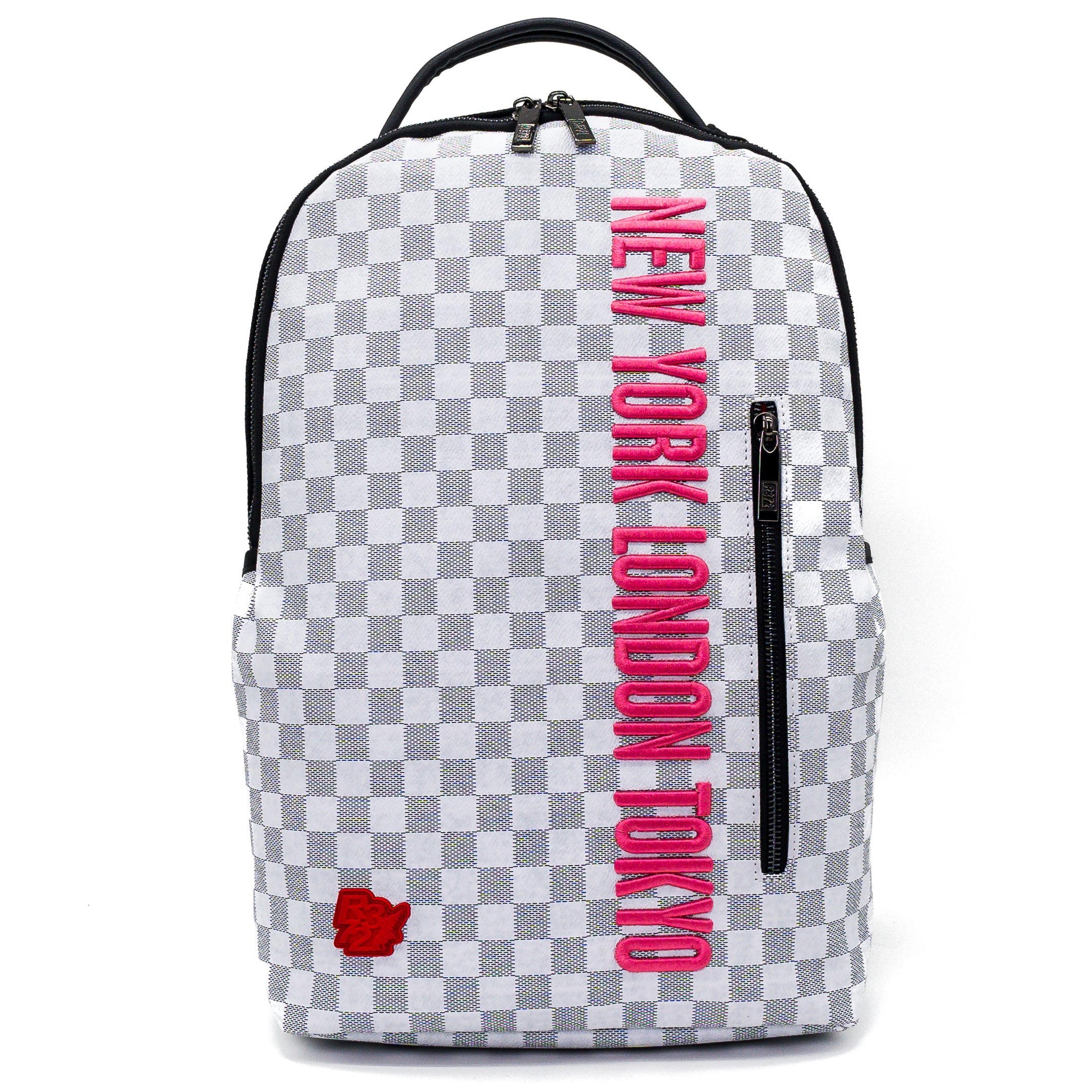 Zaino R372 BACKPACK EMBROIDERY WHITE