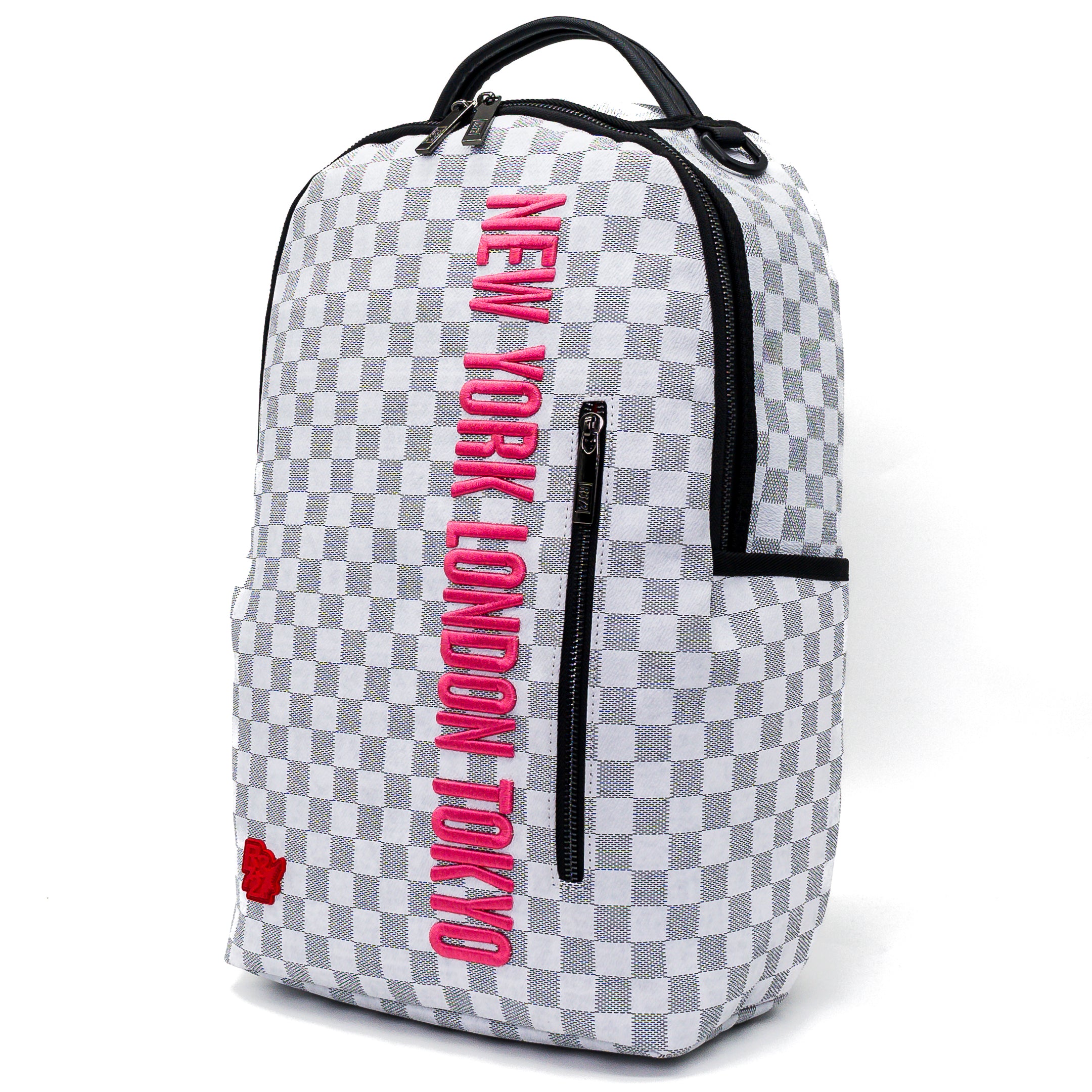 Zaino R372 BACKPACK EMBROIDERY WHITE