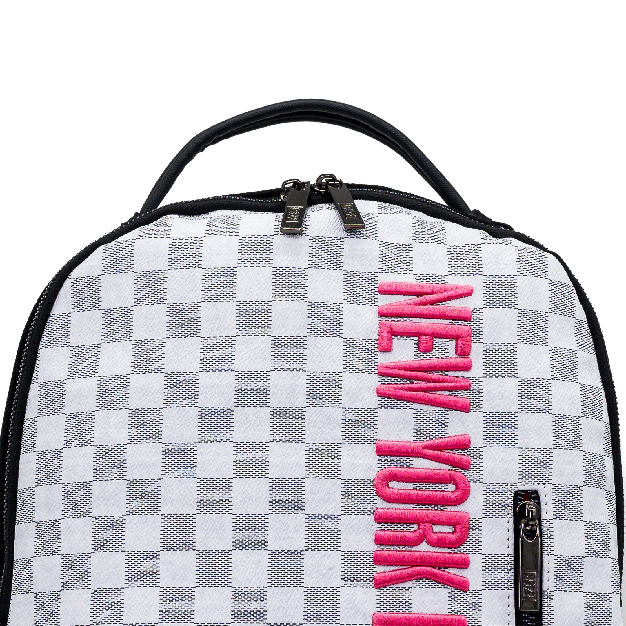 Zaino R372 BACKPACK EMBROIDERY WHITE