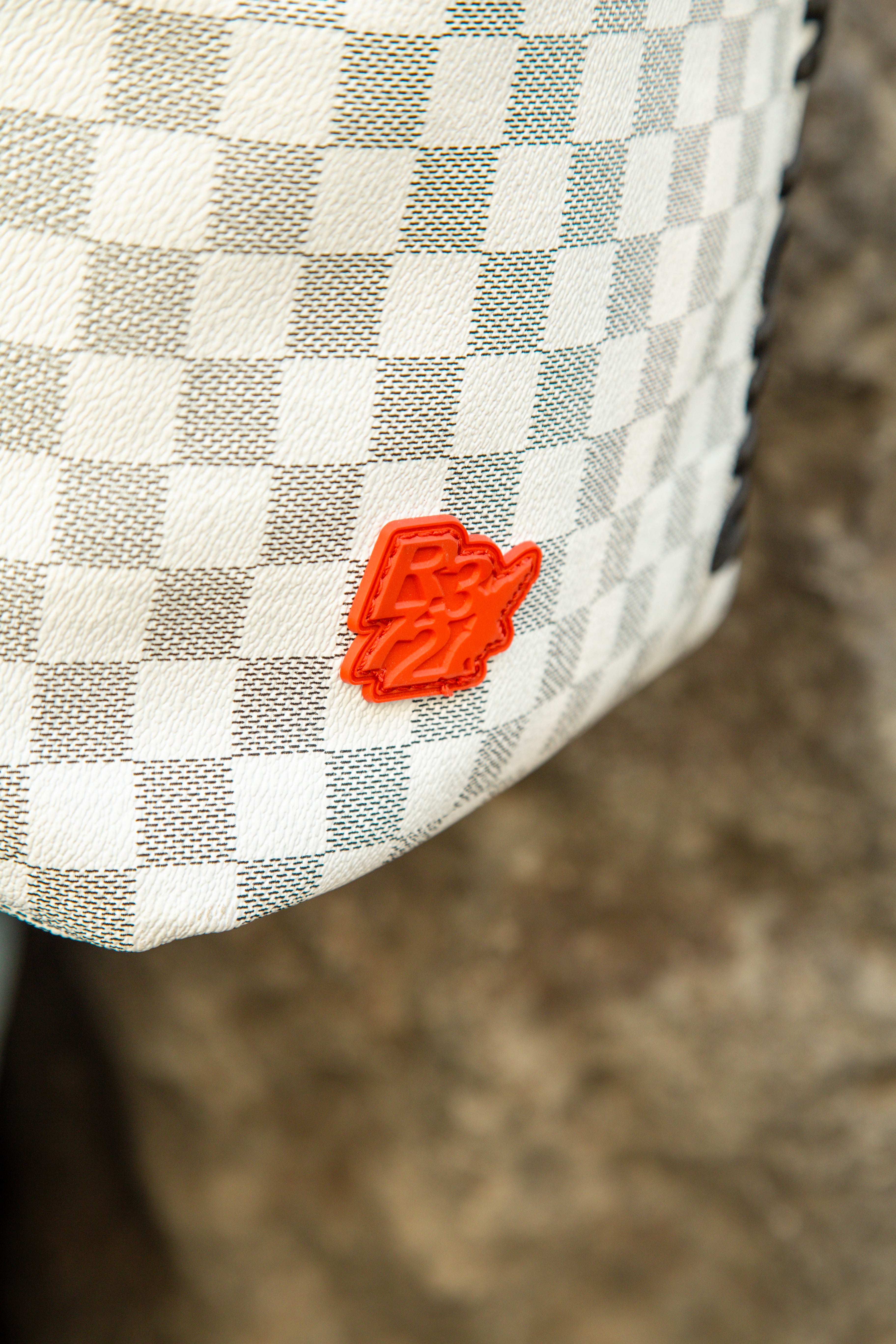 Zaino R372 BACKPACK EMBROIDERY WHITE