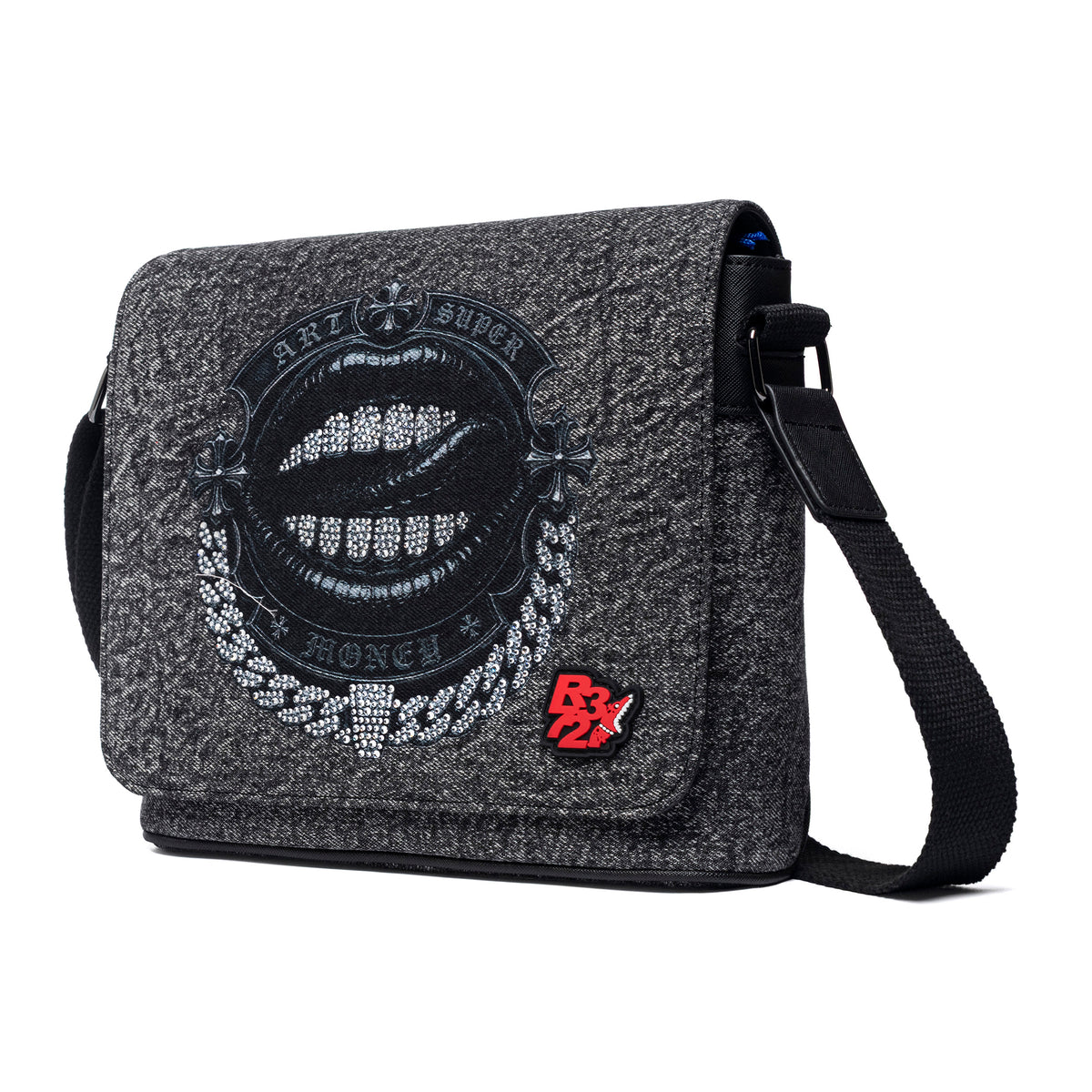 T-BAR SHOULDER BAG / COLLAB ARTSUPERMONEY