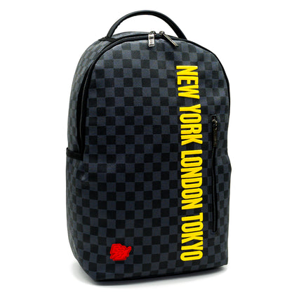 Zaino R372 BACKPACK EMBROIDERY BLACK