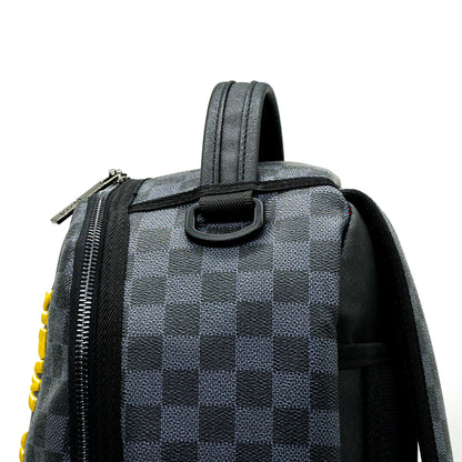 Zaino R372 BACKPACK EMBROIDERY BLACK