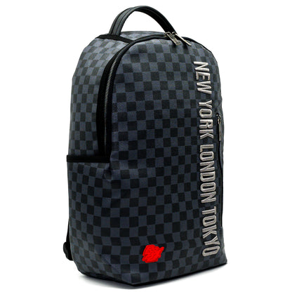 Zaino R372 BACKPACK EMBROIDERY BLACK