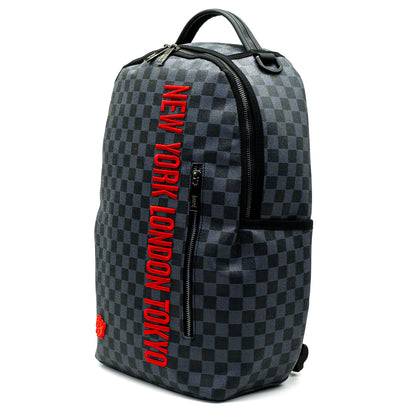 Zaino R372 BACKPACK EMBROIDERY BLACK