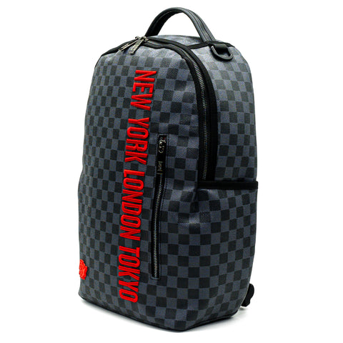 Zaino R372 BACKPACK EMBROIDERY BLACK