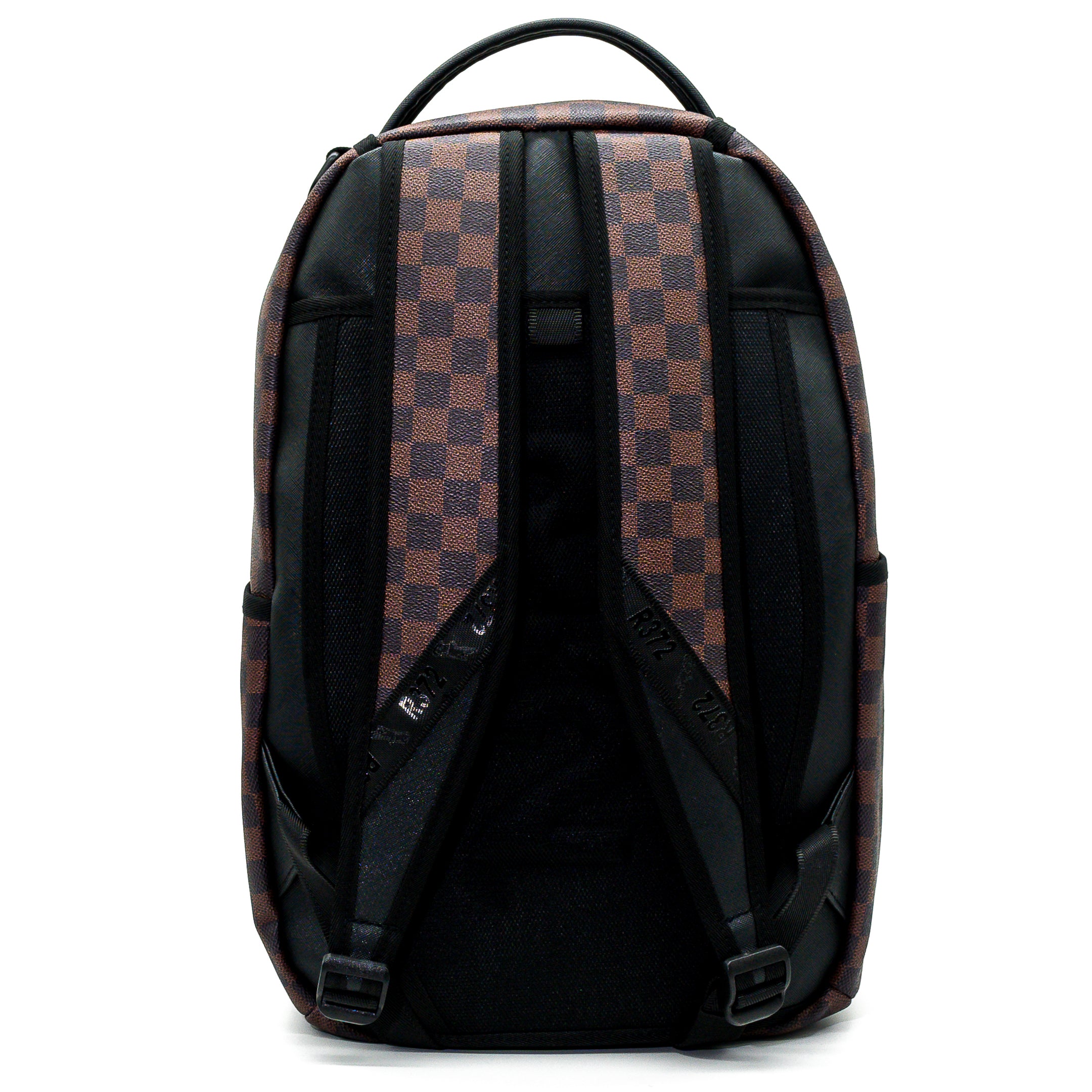 Zaino R372 BACKPACK EMBROIDERY BROWN