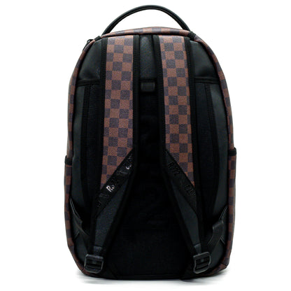 Zaino R372 BACKPACK EMBROIDERY BROWN