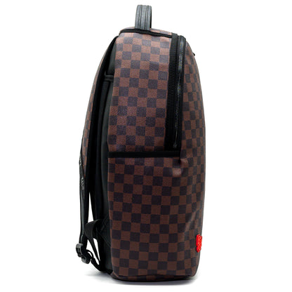 Zaino R372 BACKPACK EMBROIDERY BROWN