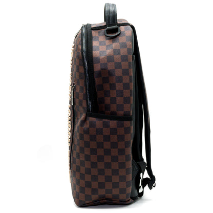 Zaino R372 BACKPACK EMBROIDERY BROWN