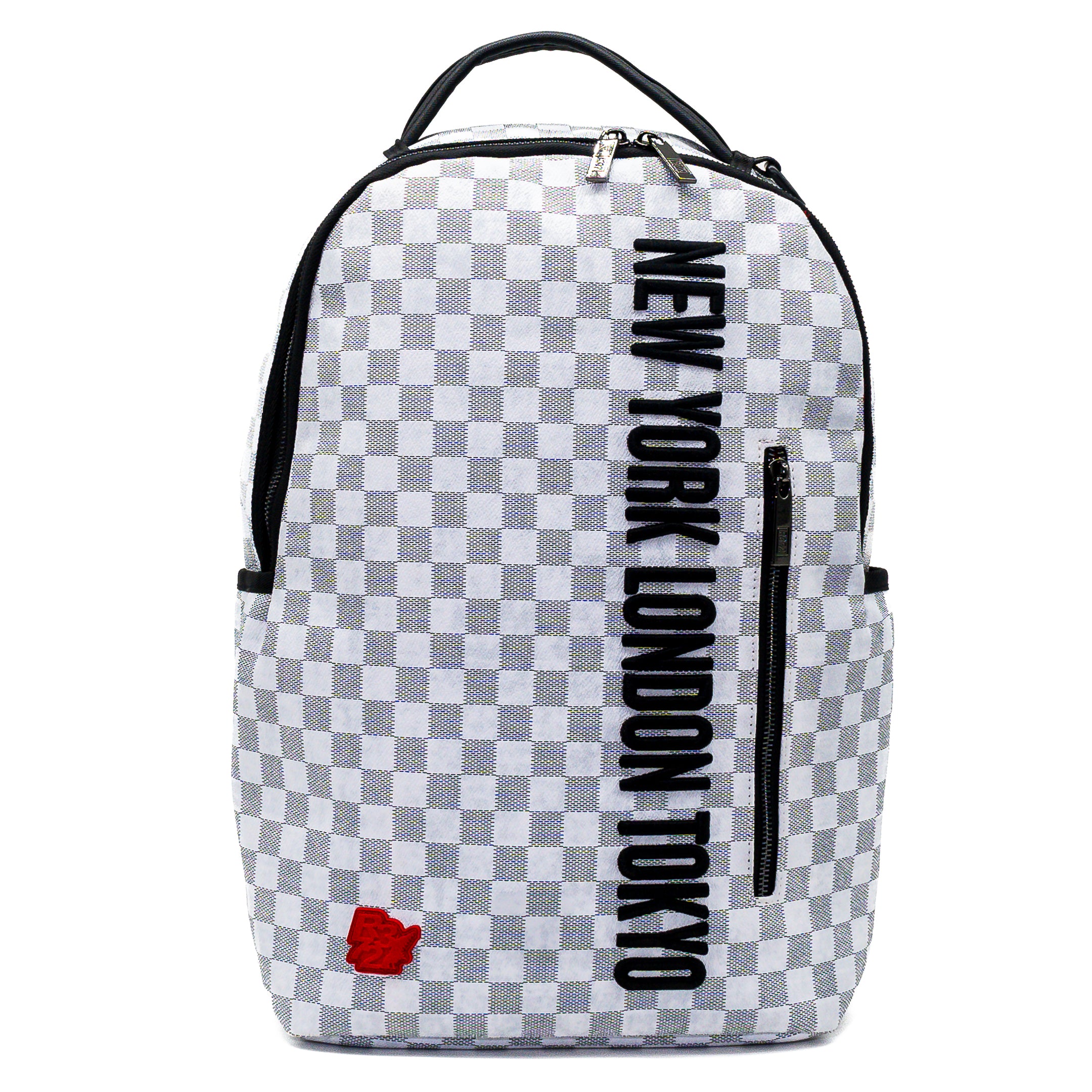 Zaino R372 BACKPACK EMBROIDERY WHITE