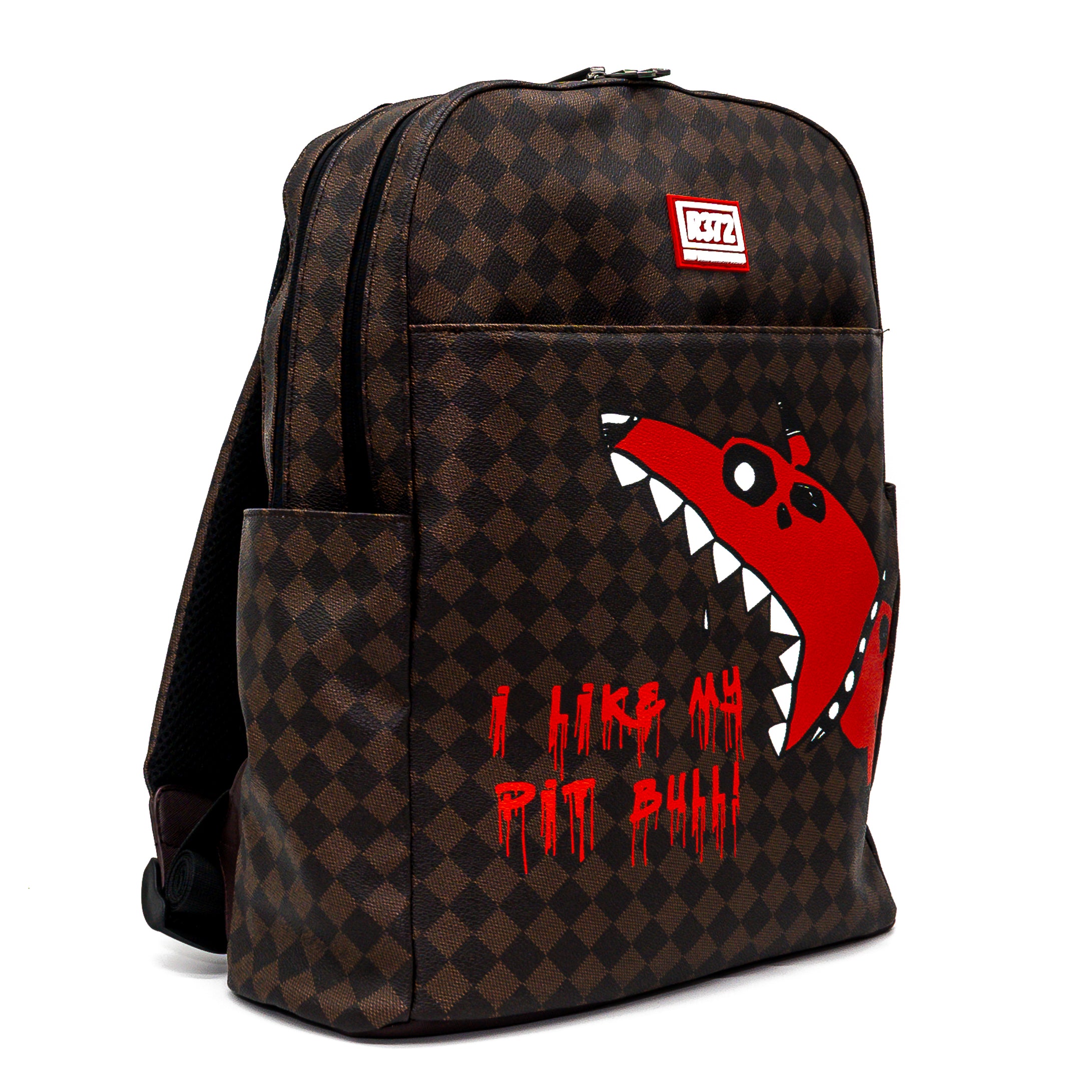 Zaino R372 I LIKE MY DOG CHESS BACKPACK