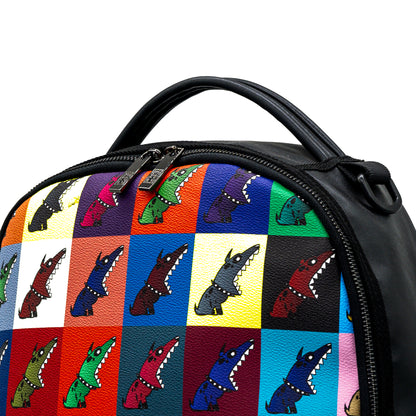 Zaino R372 MULTICOLORED DOG BACKPACK