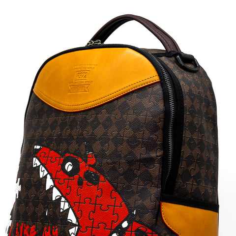Zaino R372 PUZZLE I LIKE MY DOG BACKPACK