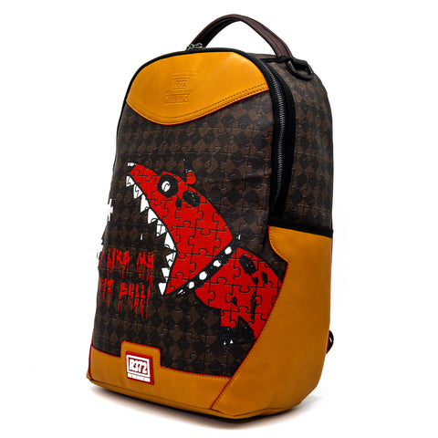 Zaino R372 PUZZLE I LIKE MY DOG BACKPACK