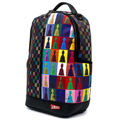 Zaino R372 SAN GENNARO MIDDLE ZIP BACKPACK