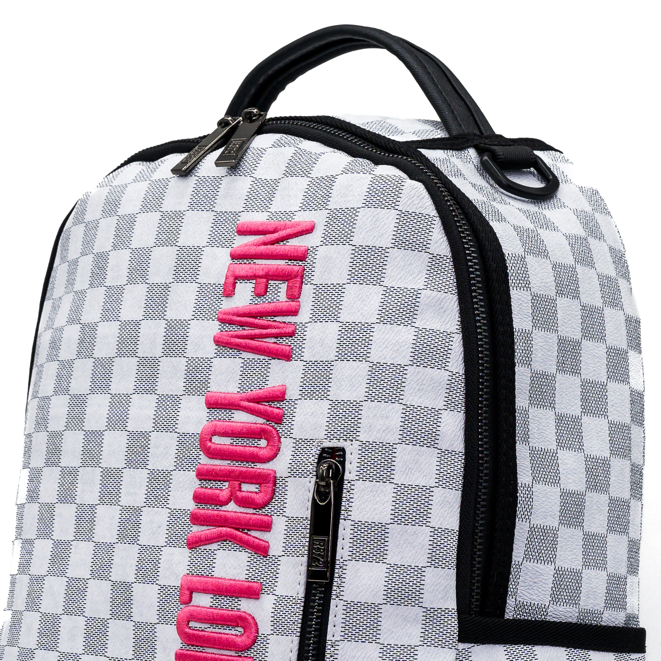 Zaino R372 BACKPACK EMBROIDERY WHITE