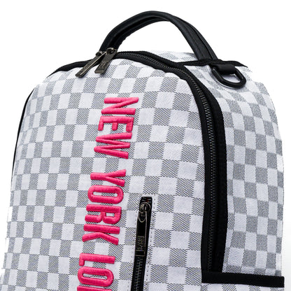 Zaino R372 BACKPACK EMBROIDERY WHITE