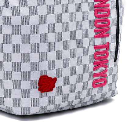 Zaino R372 BACKPACK EMBROIDERY WHITE