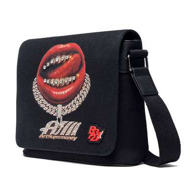 GRILLZ SHOULDER BAG / COLLAB ARTSUPERMONEY