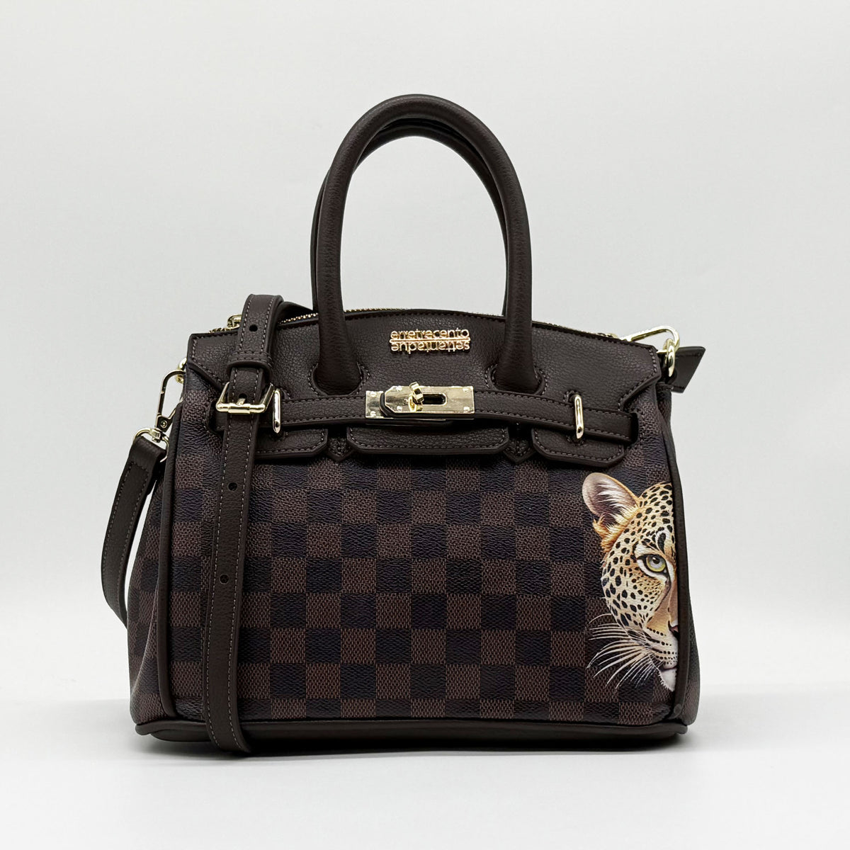 Borsa R372 NEW LEOPARD HANDBAG WOMAN SMALL