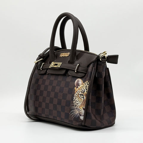 Borsa R372 NEW LEOPARD HANDBAG WOMAN SMALL