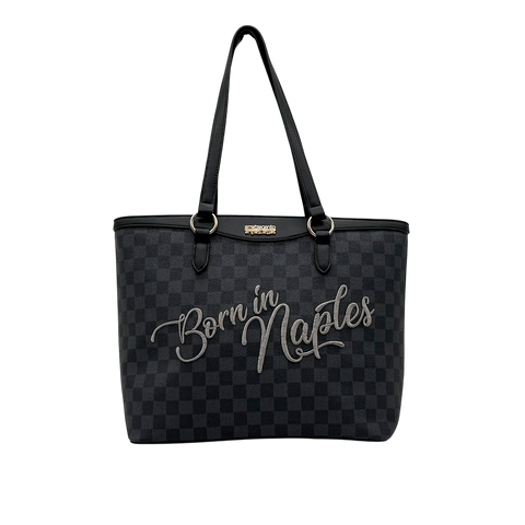 Borsa R372 BORN IN NAPLES SHOPPER WOMAN